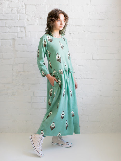 Сукня Linen_Бірюза